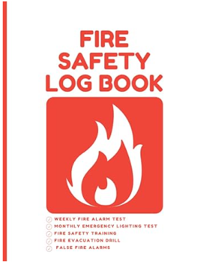 Fire Safety Log Book cover