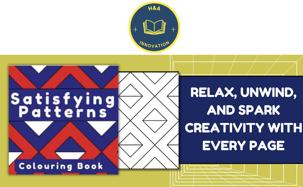 Satisfying Patterns Colouring Book