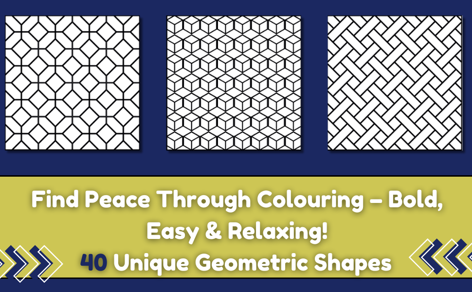 Satisfying Patterns Colouring Book