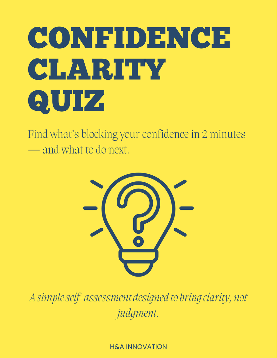 Confidence Clarity Quiz cover